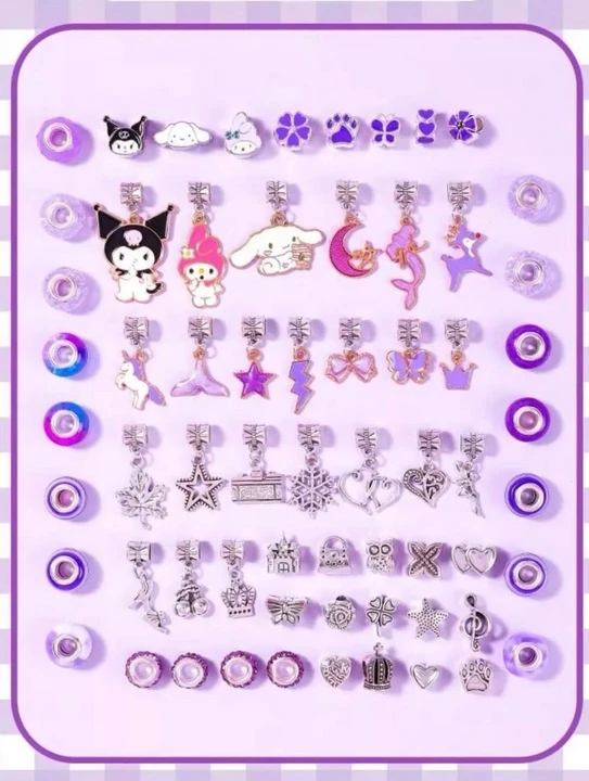 Kuromi rinkinys skirtas kurti papuošalus su karoliukais ir kerais