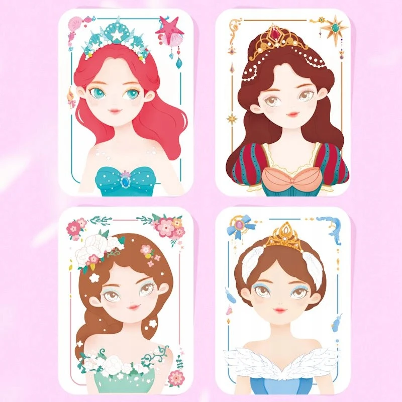 Mideer - Makiažo knygelė - Princesės Pokylis