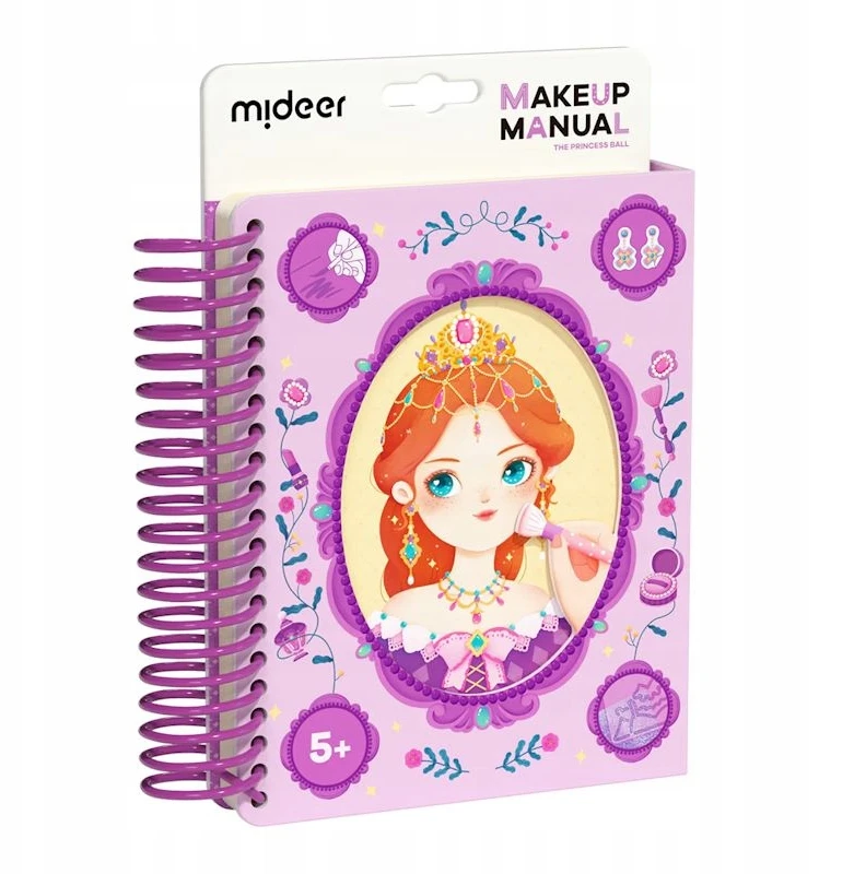 Mideer - Makiažo knygelė - Princesės Pokylis