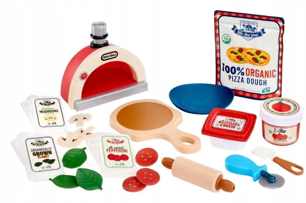 Little Tikes kūrybinis virėjo rinkinys – picos papildymo rinkinys 480805-INT