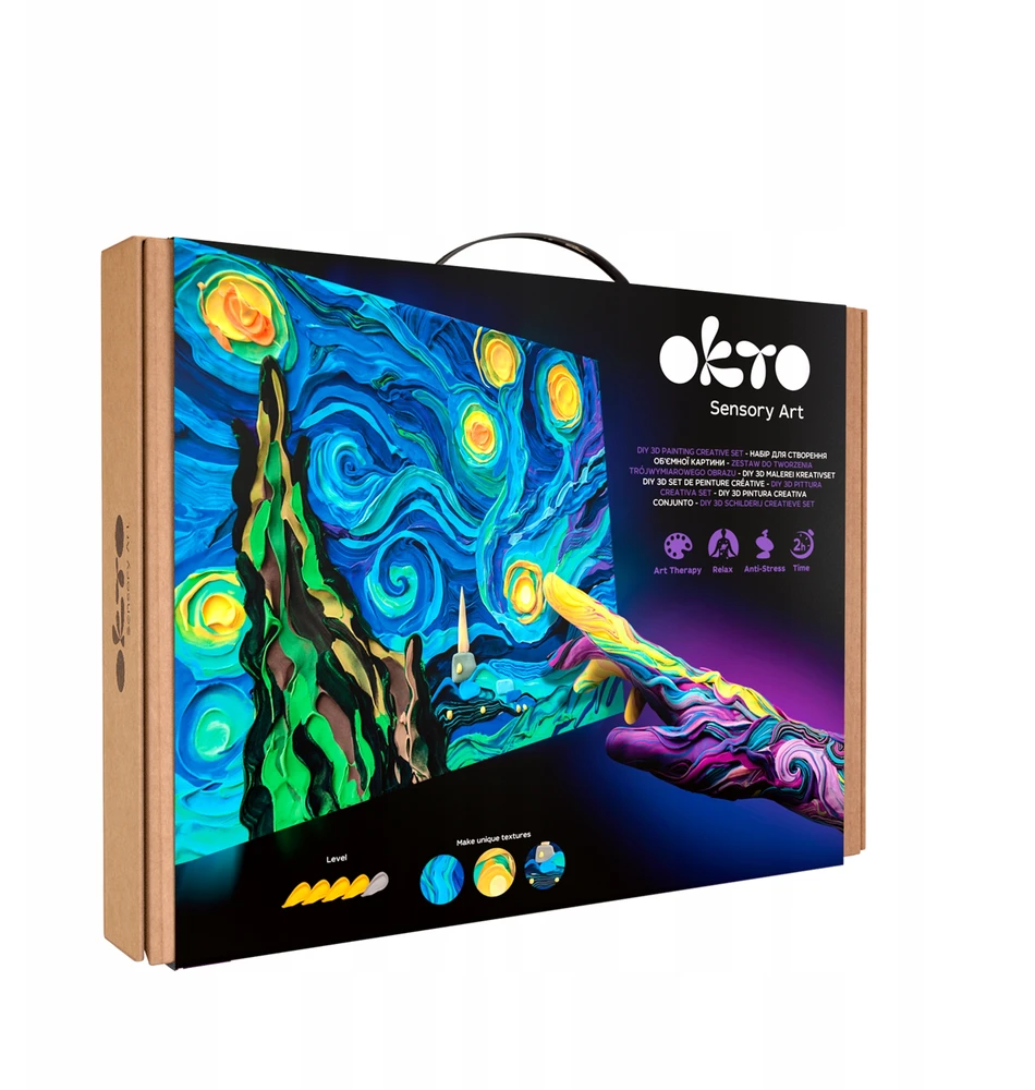 Plastilinas Okto Starry Night ETC10005