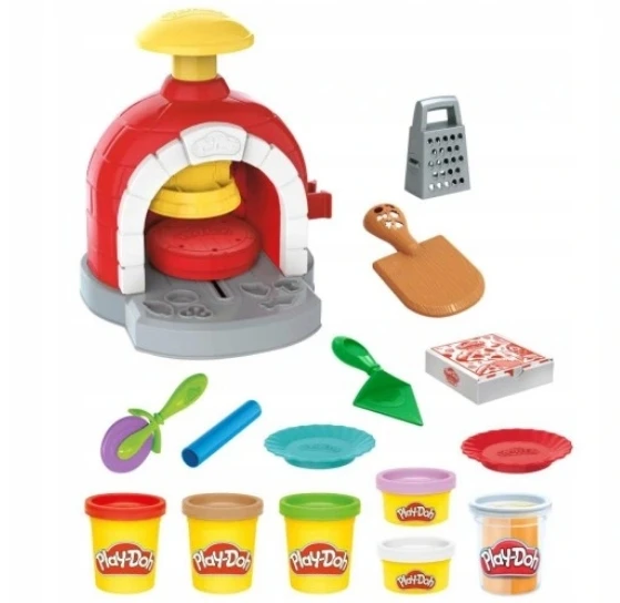 Kūrybinis „Play-Doh“ tešlos picos orkaitės rinkinys