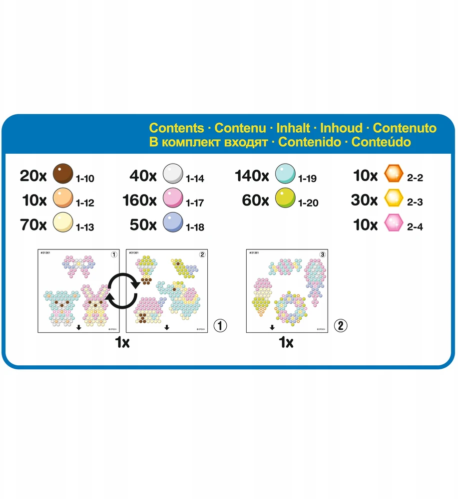 Kūrybinis rinkinys Aquabeads 31361