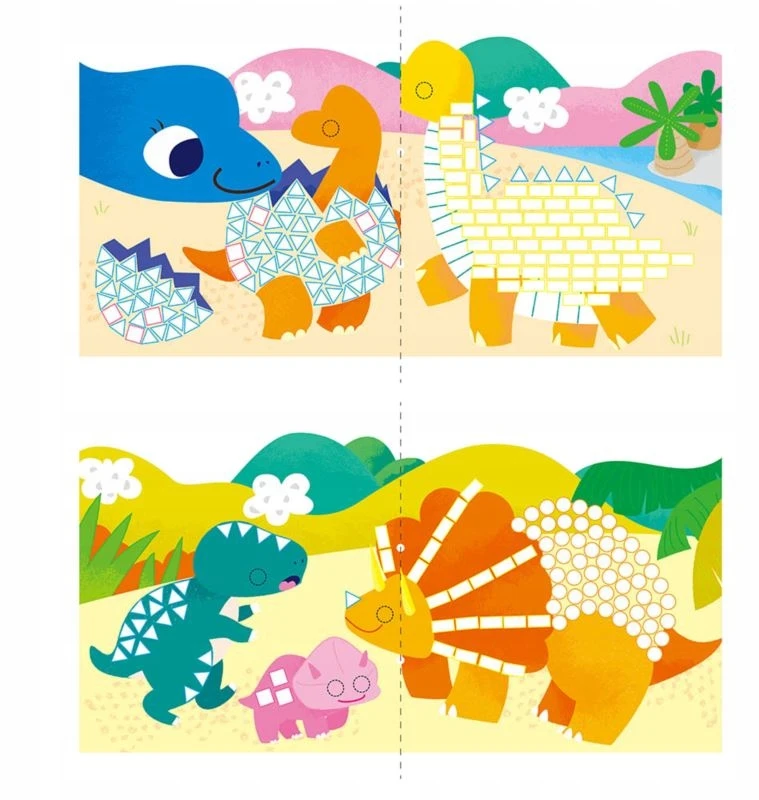 AVENIR Rinkinys „Mano pirmoji istorijų knygelė: dinozaurai“