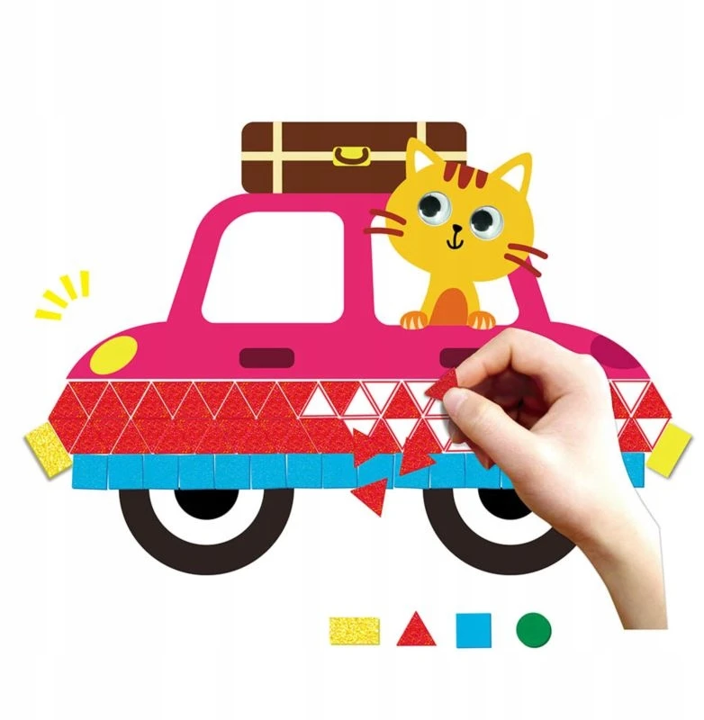 AVENIR Rinkinys „Mano pirmoji istorijų knygelė: automobiliai“