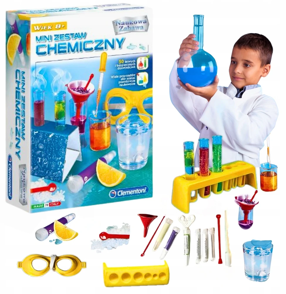 Kūrybinis rinkinys chemijos laboratorija VAIKAMS Dovana 9 10 11 12 m.