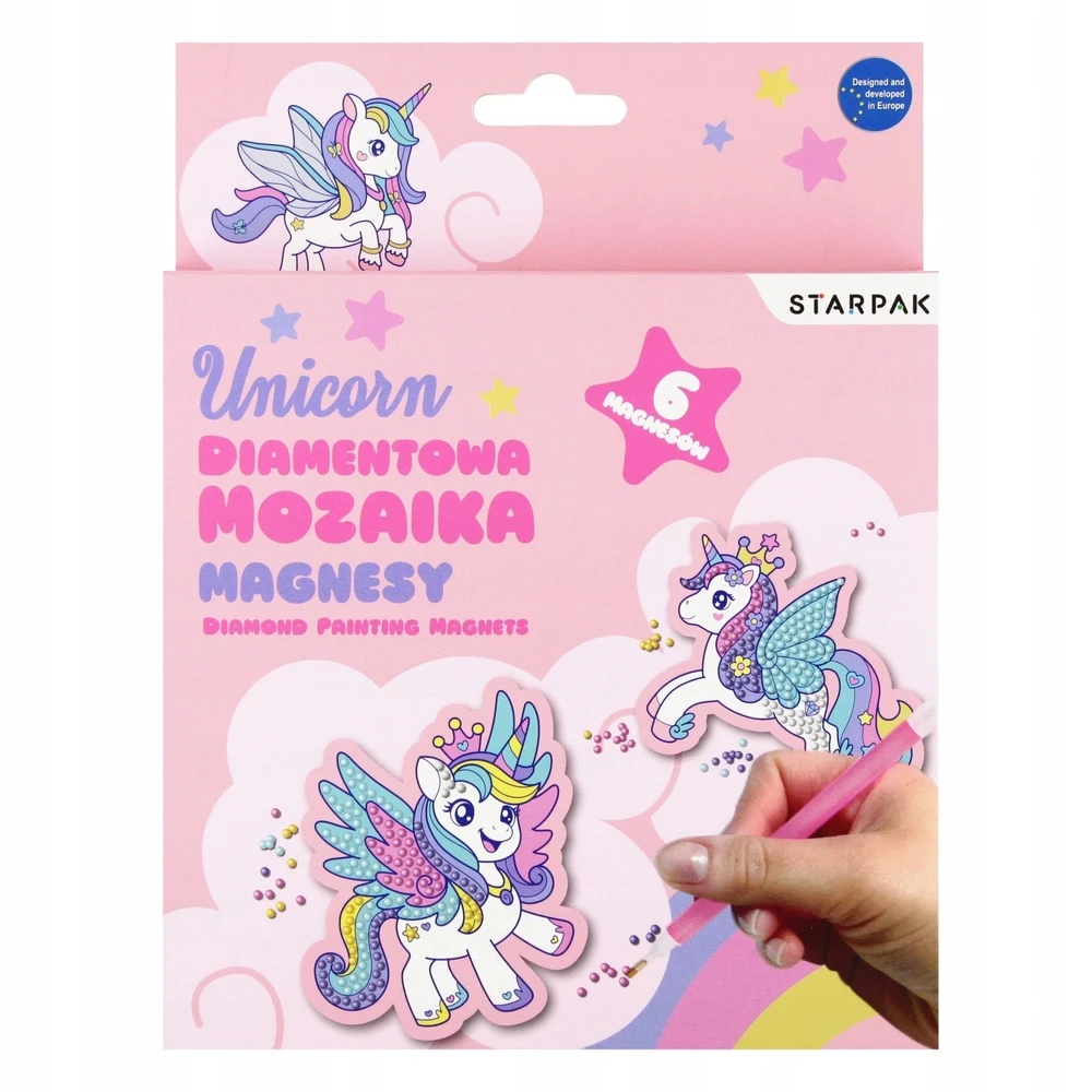Kūrybinis rinkinys Diamond Mosaic Unicorn Starpak 547505 Starpak