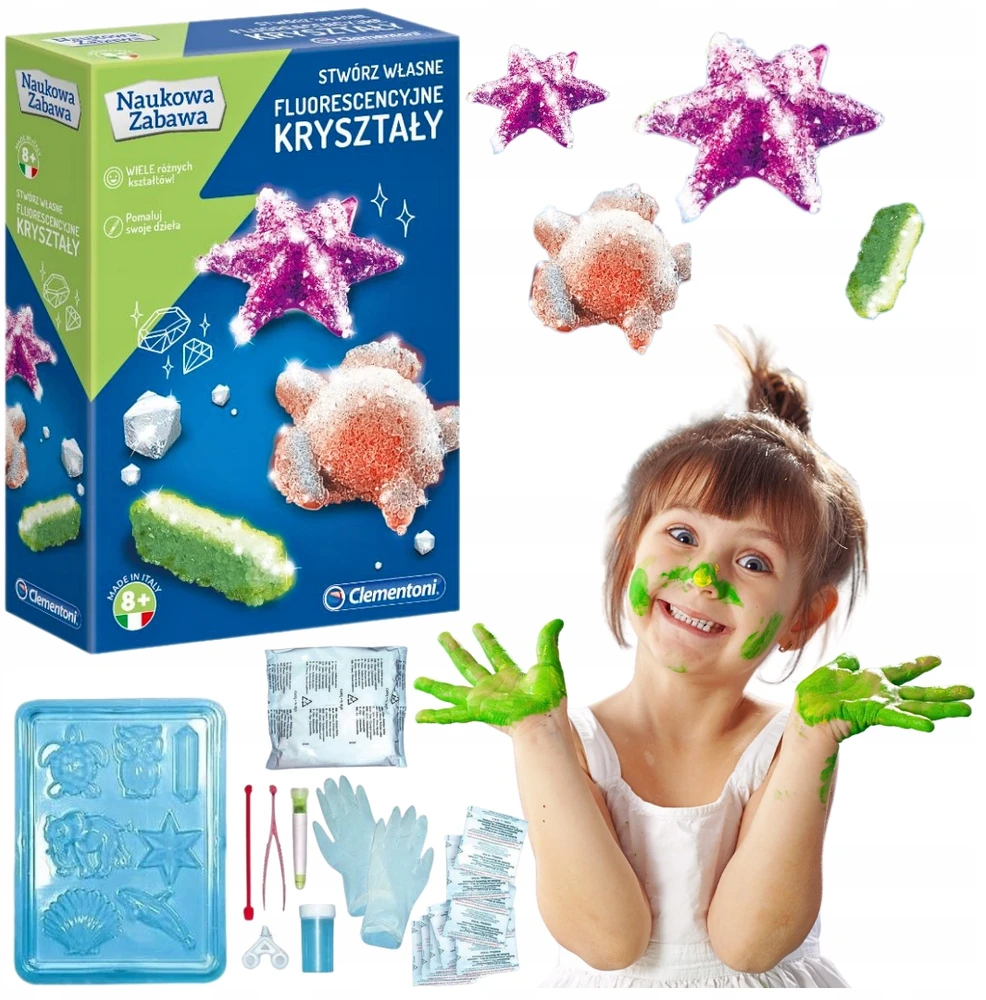 Kūrybinis rinkinys kristalams gaminti. Dovana 8 9 10 11 12 m. DIY