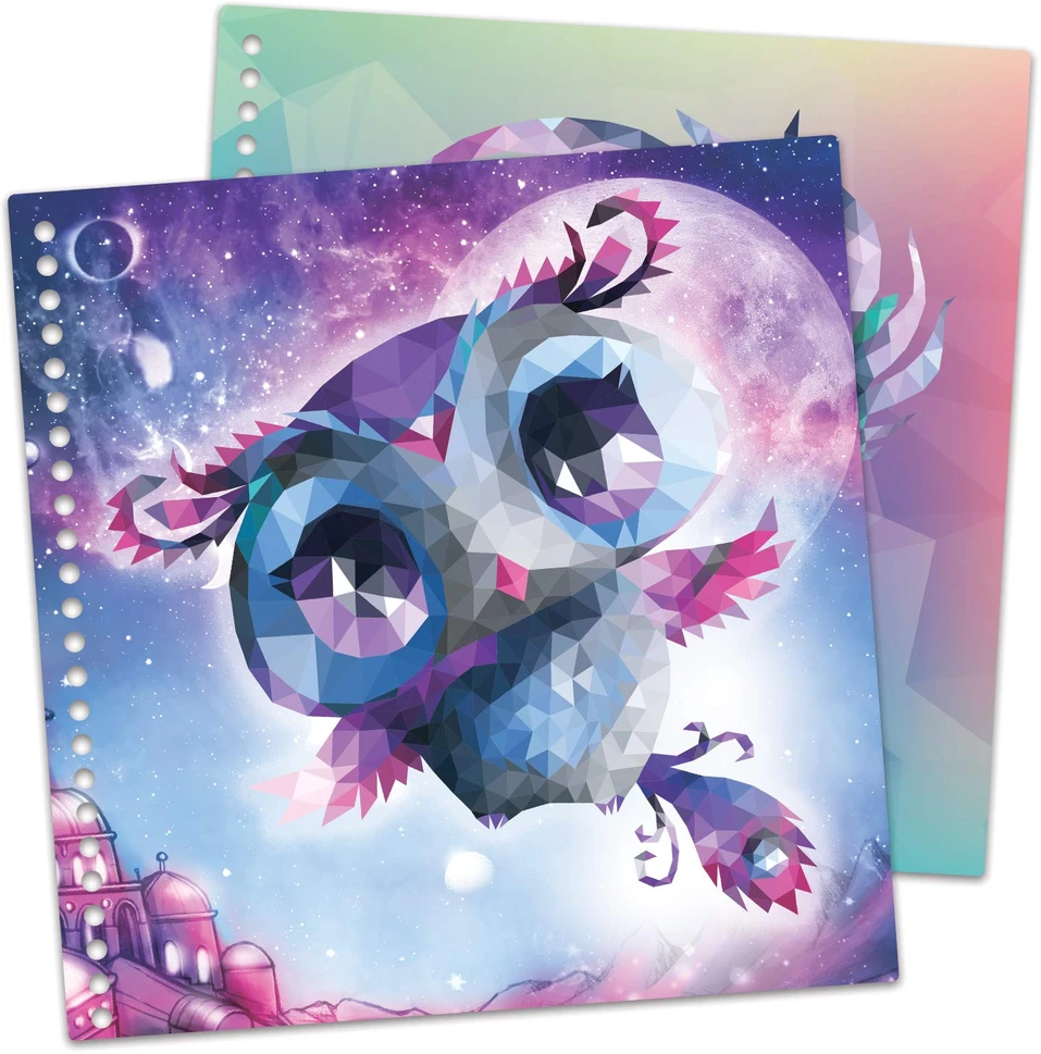 Nebulous_Sta Kūrybinė knygelė NEBULOUS STARS STICKER BY NUMBER 11129