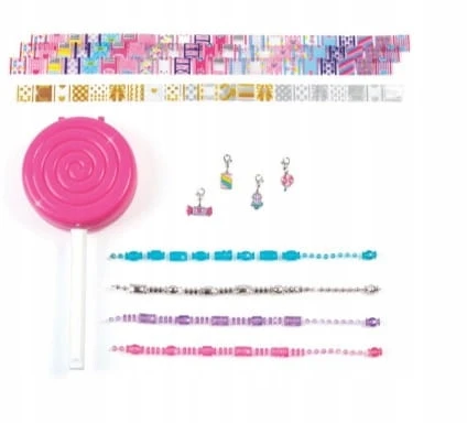 Kūrybinis rinkinys „Magic Lollipop Make it Real“ apyrankėms gaminti