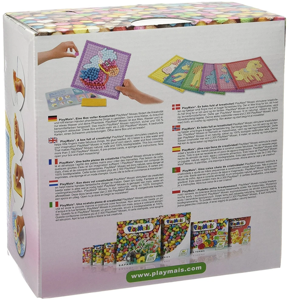PlayMais žaidimas mozaika 2300, Ponis