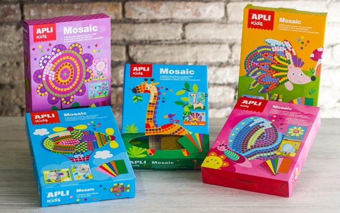 Apli Kids EVA porolono mozaika „Gyvūnai“