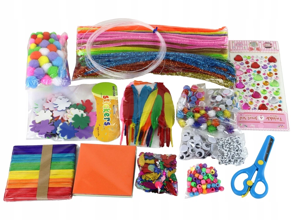 Kūrybinis rinkinys pasidaryk pats Lean Toys, 1200 d.