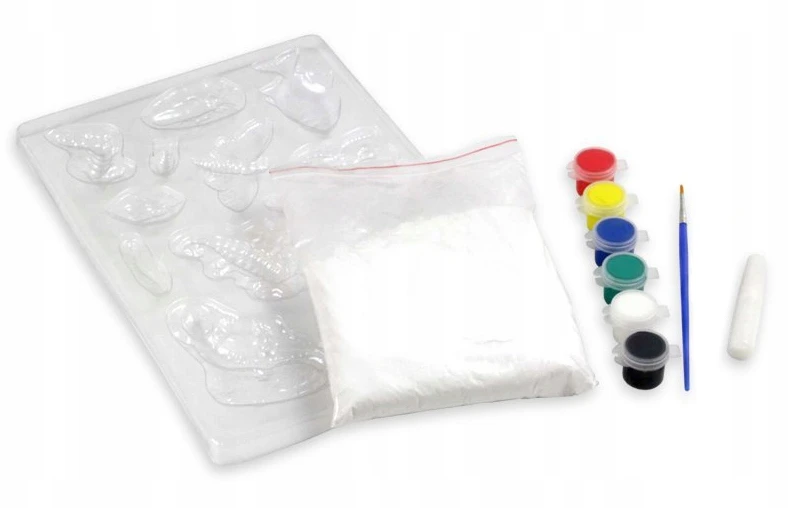 Dėlionė Kūrybinis gipsinių magnetukų rinkinys COLORINO 36865PTR