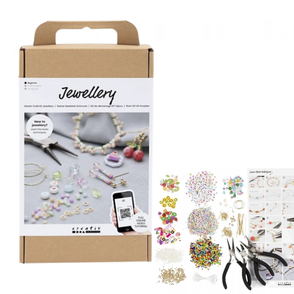 Diy Kitcreative Toys „Pasidaryk pats“ rinkinys – pradedančiųjų rankdarbių rinkinys su ryškiomis spalvomis (970857)
