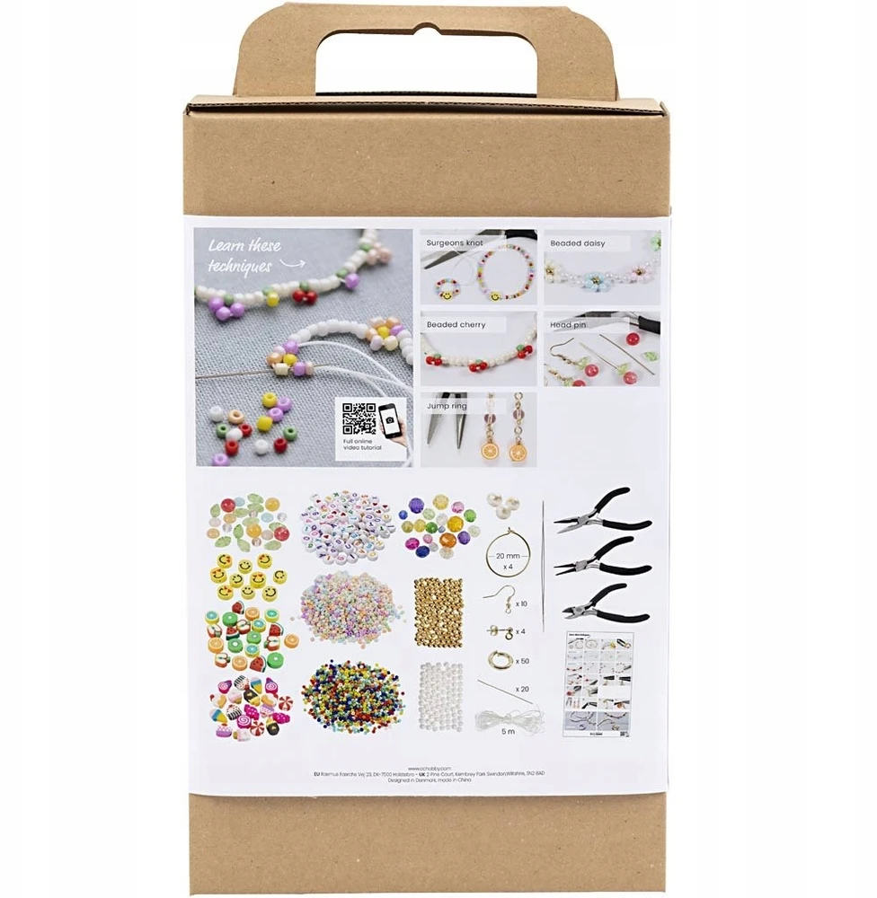 Diy Kitcreative Toys „Pasidaryk pats“ rinkinys – pradedančiųjų rankdarbių rinkinys su ryškiomis spalvomis (970857)