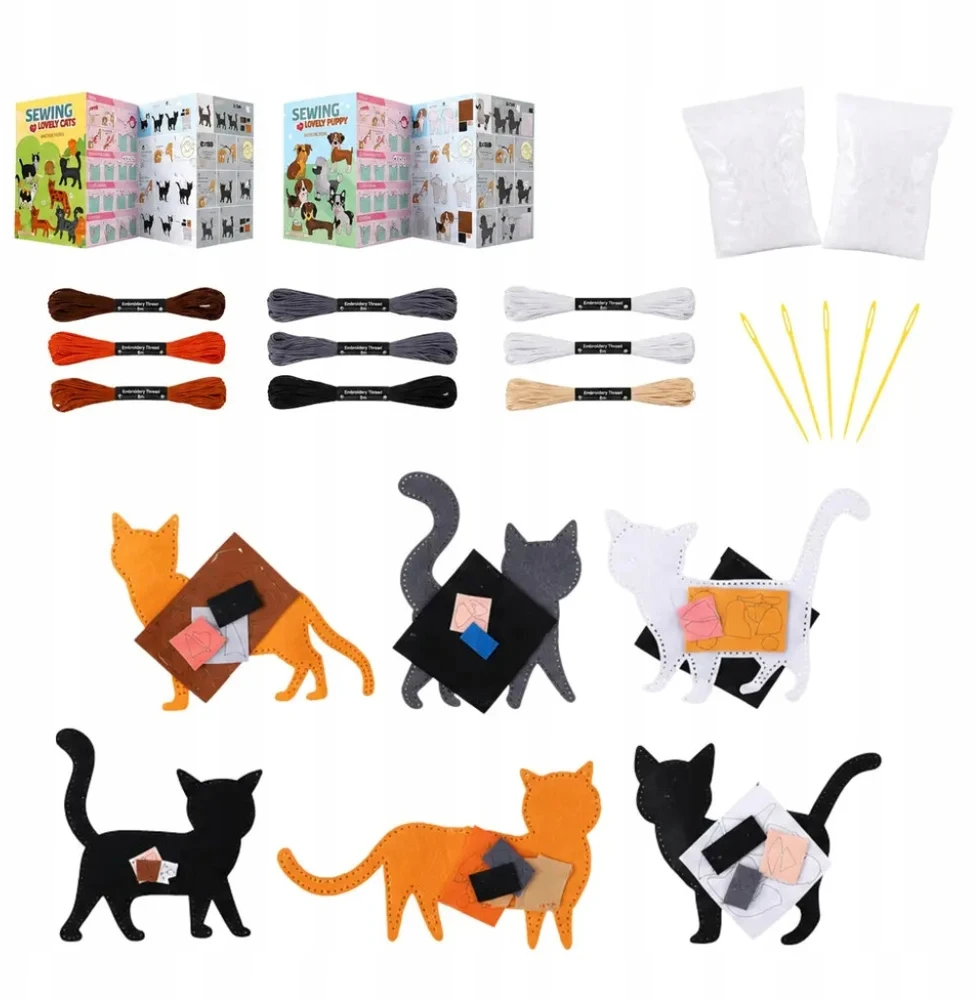 Lean Toys Siuvimo rinkinys 6 vnt.
