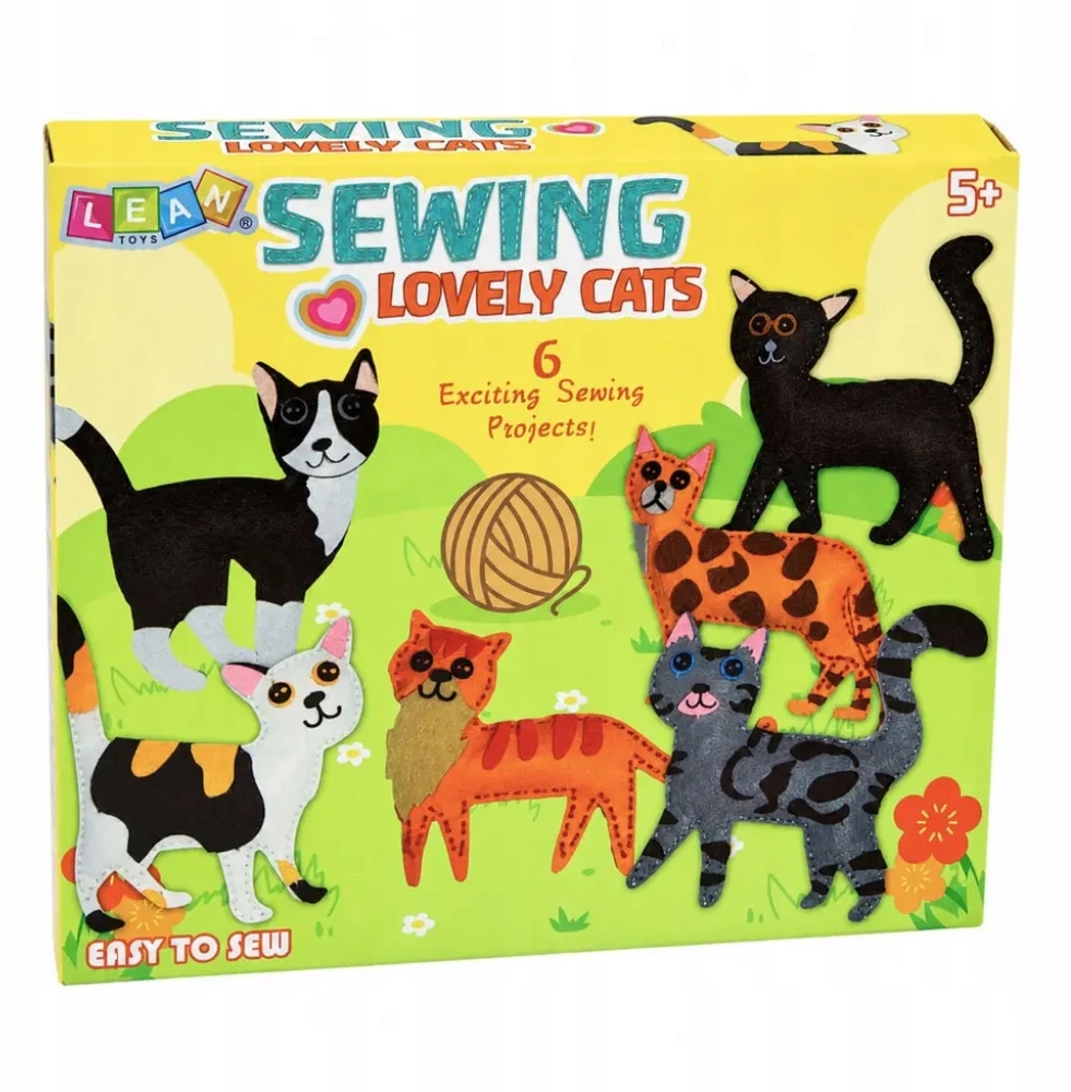 Lean Toys Siuvimo rinkinys 6 vnt.