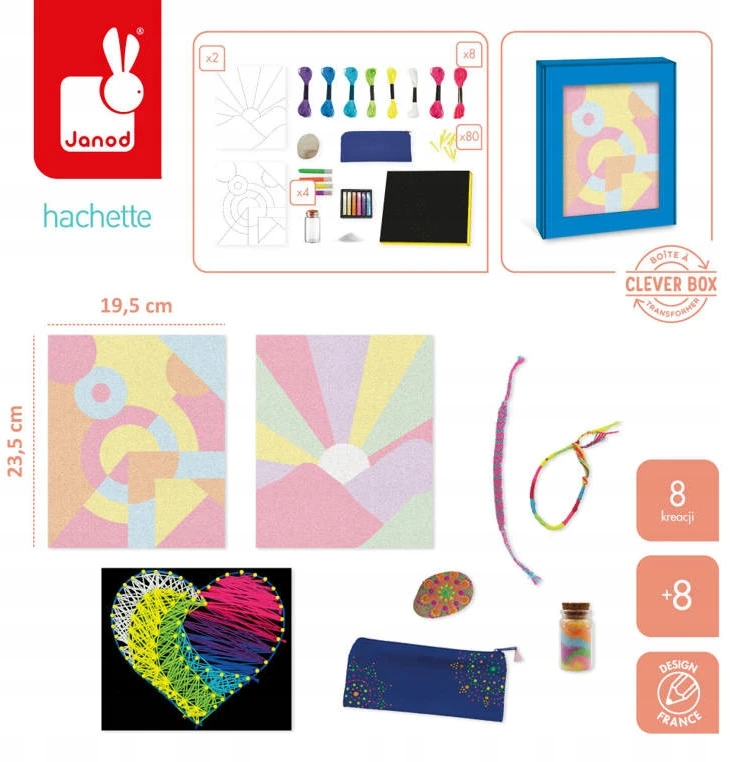 Janod I love creativity Multizestaw Kreatywny