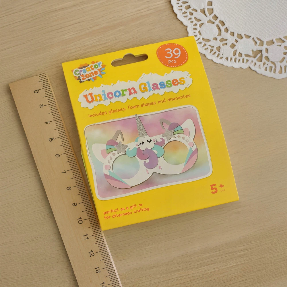 Kūrybiškas meninis UNICORN DIY karpinių rinkinys vaikams