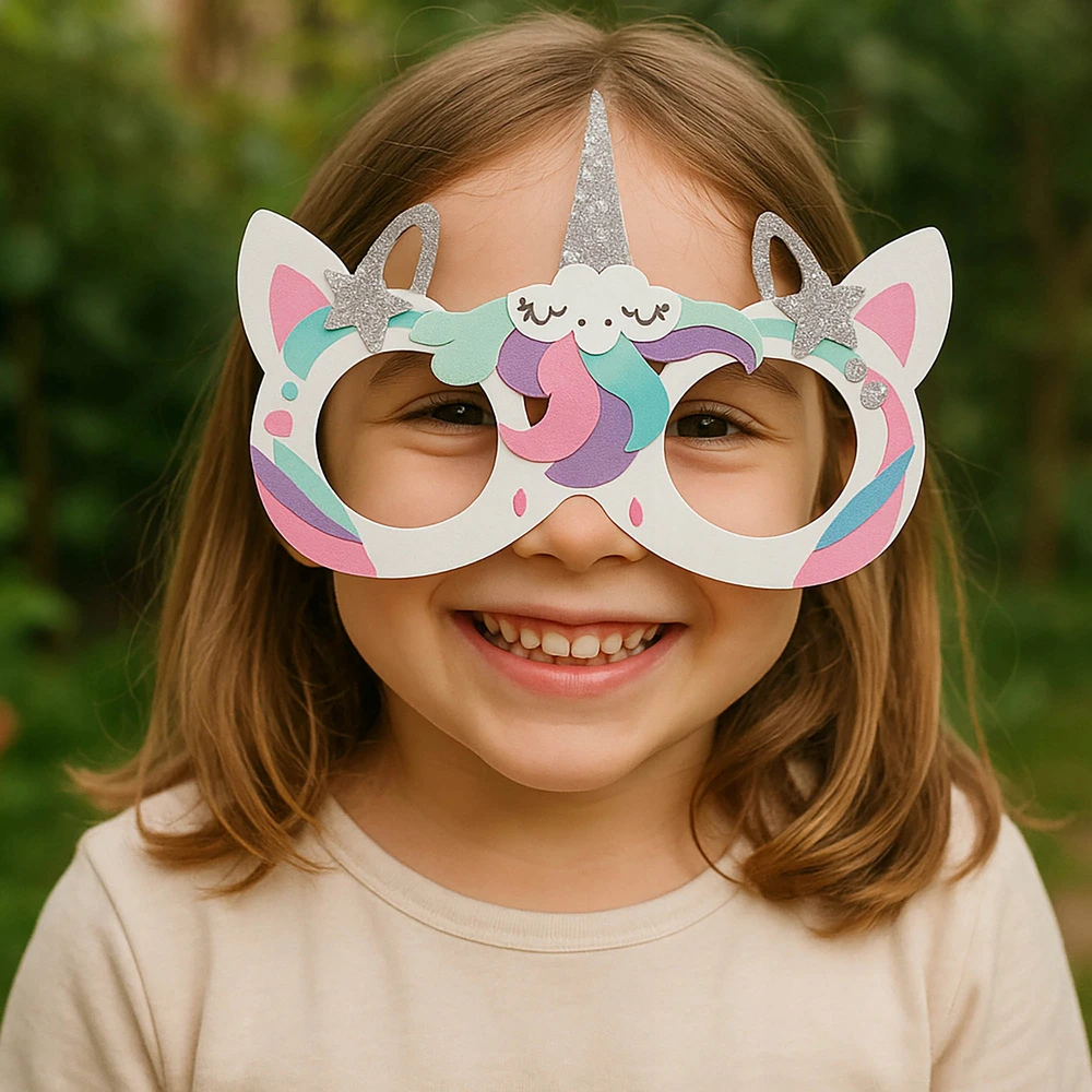 Kūrybiškas meninis UNICORN DIY karpinių rinkinys vaikams