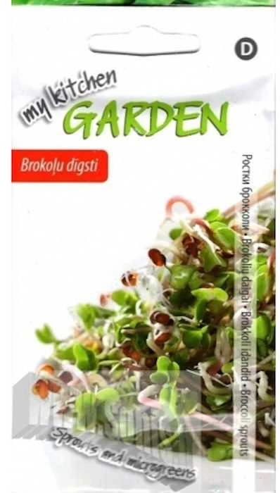 Kurzemes Seklas Daigintos brokolių sėklos 10g