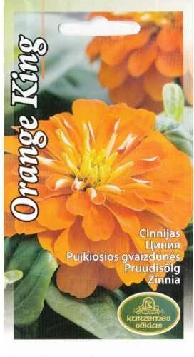 Kurzemes Seklas Gvaizdūnių sėklos 1g Oranžinis King