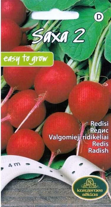 Kurzemes Seklas Ridikėlių sėklos ant juostos 4m Saxa 2