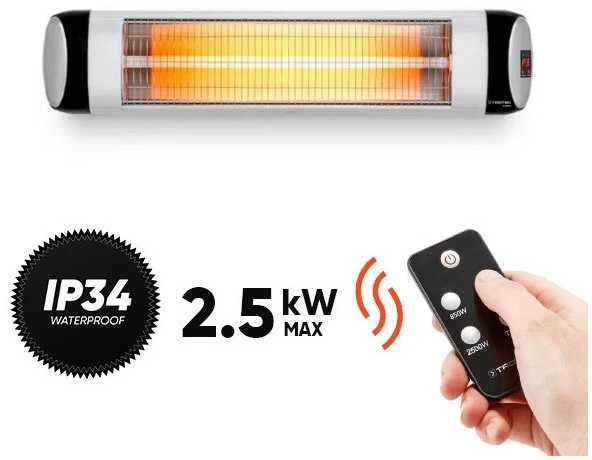 Kvarcinis infraraudonųjų spindulių šildytuvas Trotec IR 2570 S