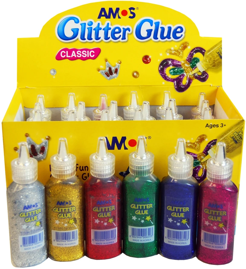 Kw Trade Klijai su blizgučiais Amos 22ml