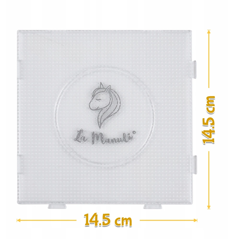 La Manuli 4x mini preso karoliukų pagalvėlės 2,6 mm formų šablonai