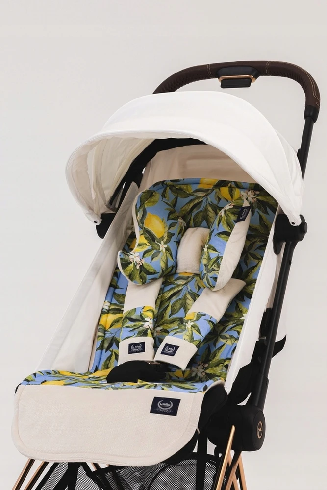 La Millou Velvet BEBE MIGNON VANILLA vežimėlio diržų apsaugos