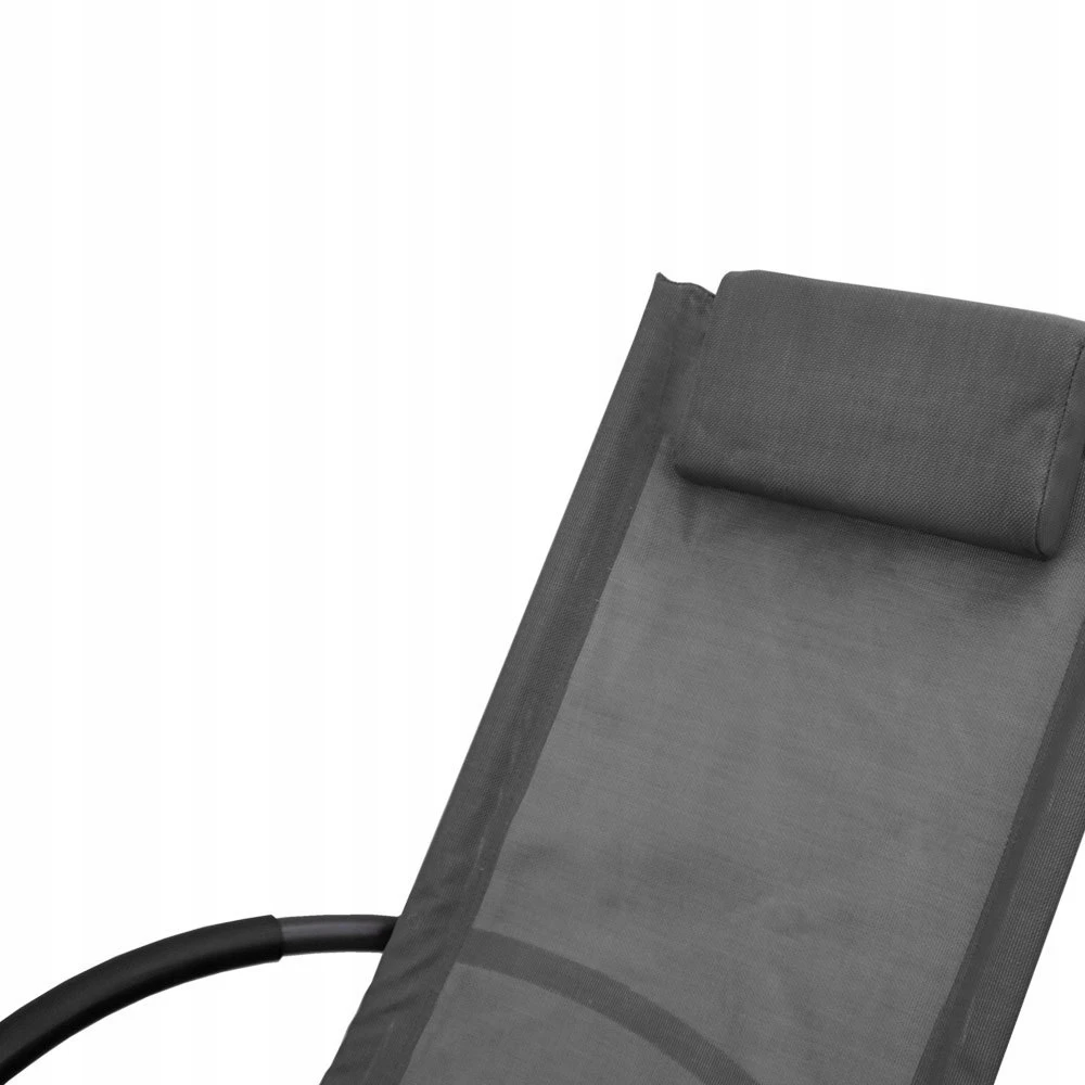 Lacestone sodo supamoji kėdė patio rocker antracito spalvos ant slidžių