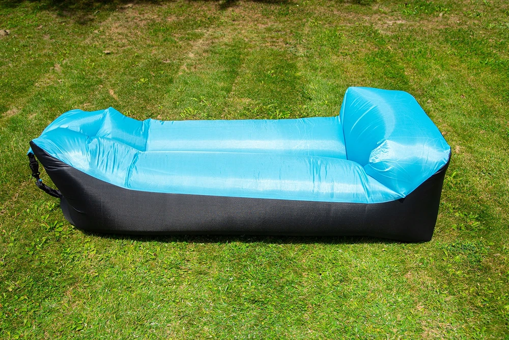 Lacrati LAZY BAG oro pripučiama sofa Šezlongas Čiužinys Fotelis Ripstop medžiaga GALVOS ATRAŠTA