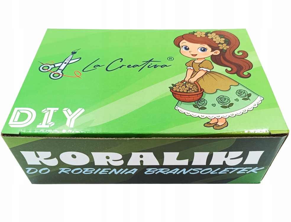 Lacreativa DIDELIS CHARMS KAKLINIŲ APYNĖLIŲ DARYMO RINKINYS 2 AUKŠČIŲ KAROLIAI