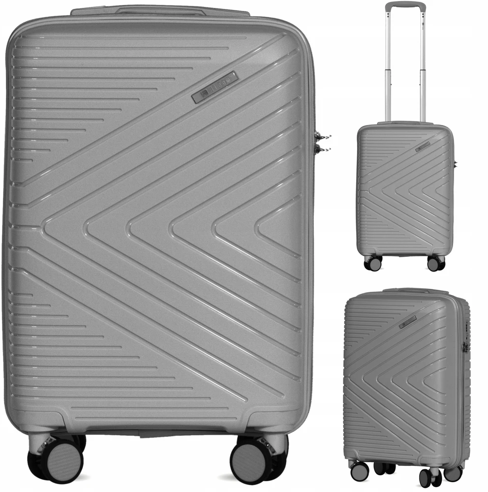 lagaminas M MAŽAS "20" HANDY CABIN PP MATCH ANT RATAS HARD BLOOM 6 SPALVOS