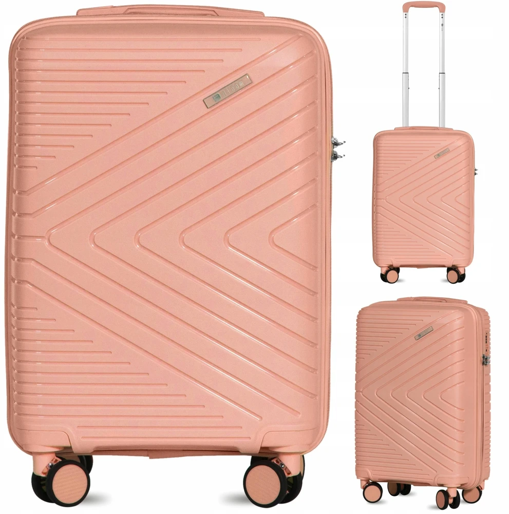 lagaminas M MAŽAS "20" HANDY CABIN PP MATCH ANT RATAS HARD BLOOM 6 SPALVOS