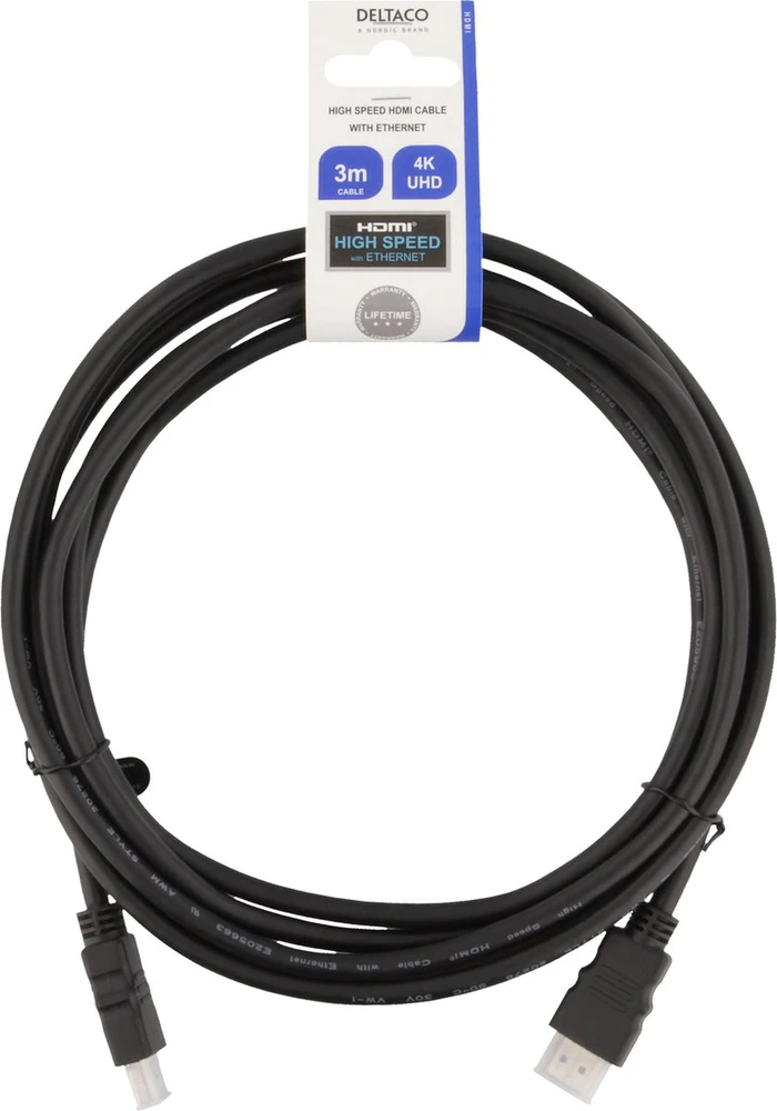 CABLE HDMI-HDMI 3MBLACK 36473 LINDY
