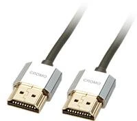 HDMI Laidas - LINDY Cromo Line HDMI Laidas M/M, Didelės Spartos, 3 m, Pilkas