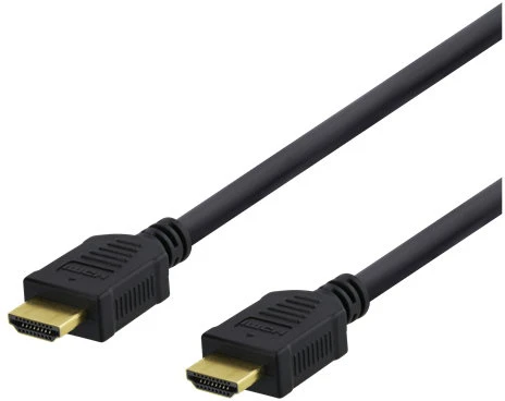 HDMI Laidas - LINDY Juodas Line HDMI Laidas, Didelės Spartos, M/M, 14096x2160@60Hz, 18Gbps, 0.5 m, Juodas