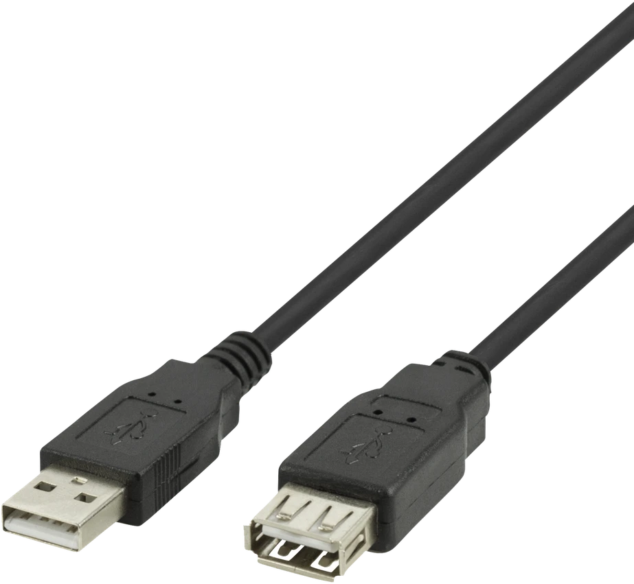 USB Kabelis - LINDY USB 2.0 Tipo A į Mini-B Laidas, 90 Laipsnių Dešinysis Kampas, M/M, 0.5 m, Juodas