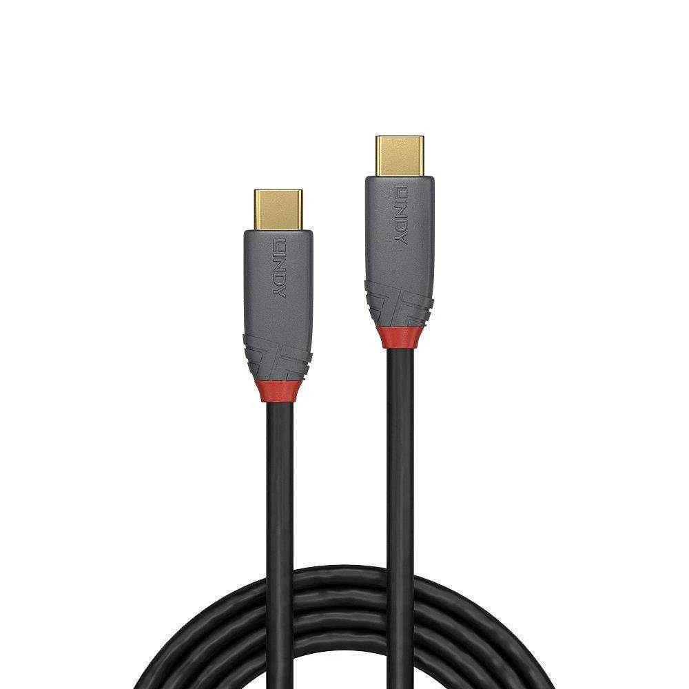 KABELIS USB3.2 C-C 1M/ANTHRA 36901 LINDY