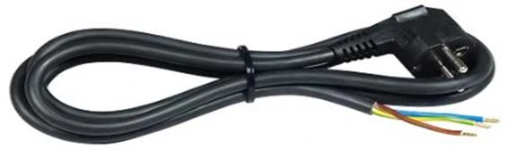 Besk Laidas su kištuku 3x1mm² 3m Juodas