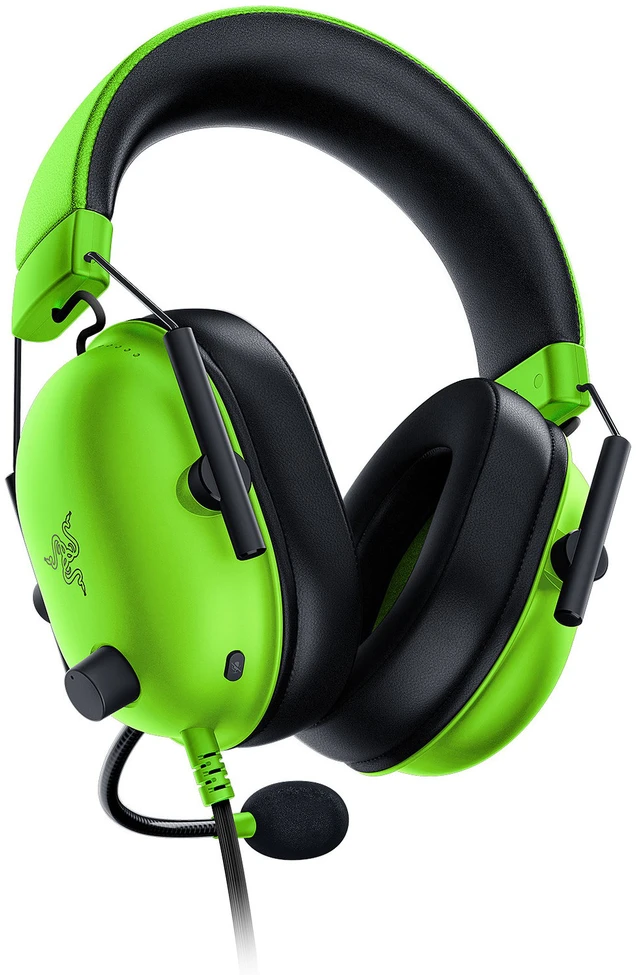 Esports Žaidimų Ausinės Razer BlackShark V2 X, Žalios, modelis