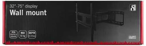 Laikiklis DELTACO TV 32"-75", 3 krypčių / ARM-460