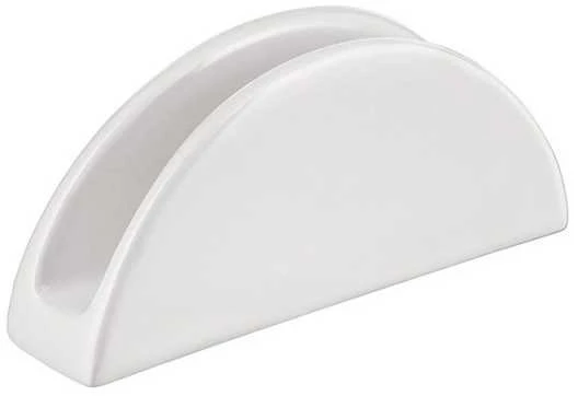 Laikiklis servetėlėms Salsa 13 cm porcelianinis baltas AMBITION 94629