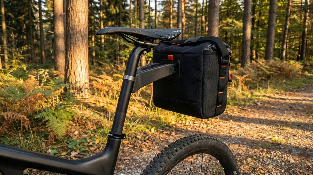 Kita Krepšelio tvirtinimas prie balno koto Klickfix