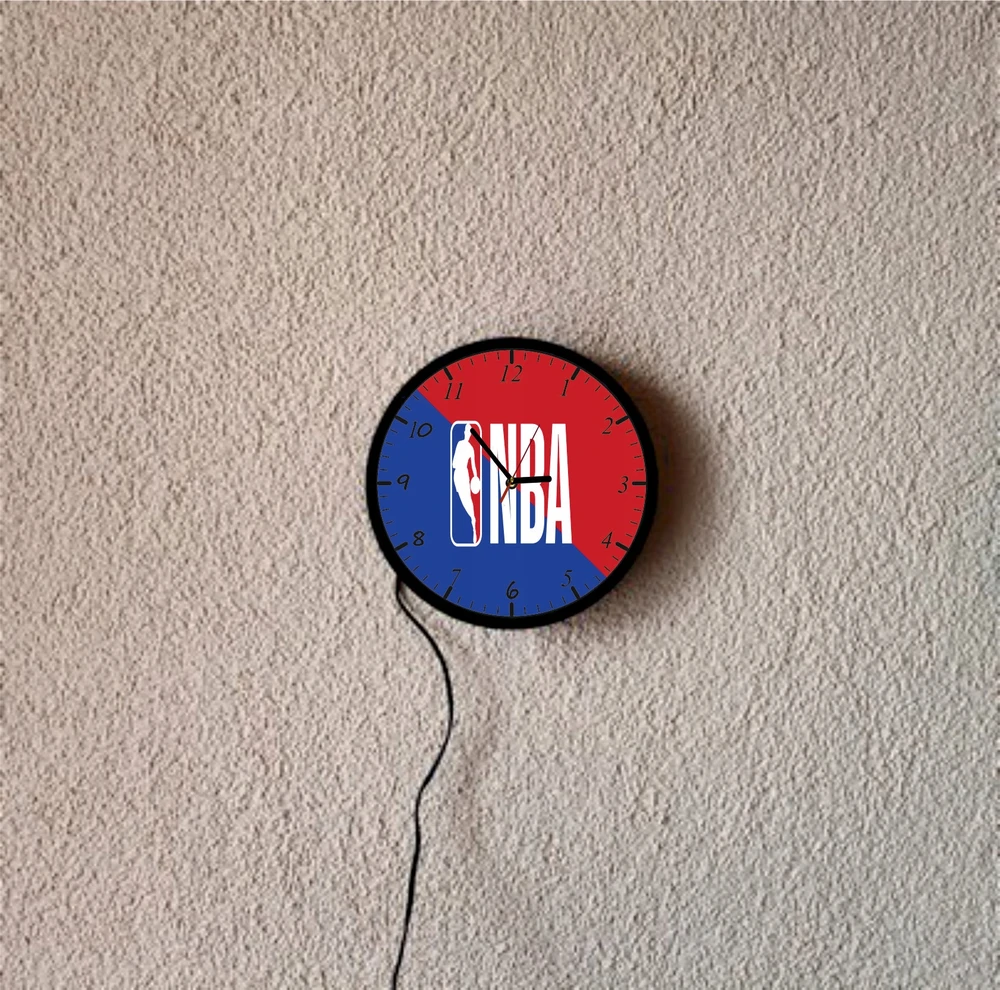 Laikrodis lampka nocna NBA różne wzory