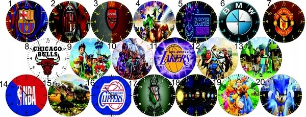 Laikrodis lampka nocna NBA różne wzory