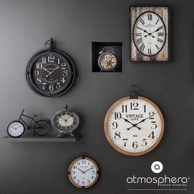 Atmosphera LAIKRODIS SIEN 38CM MDF 4883146